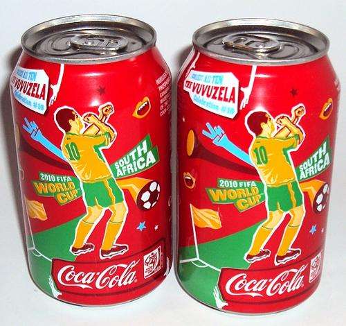 RSA 2010 Coca Cola cans. Error print