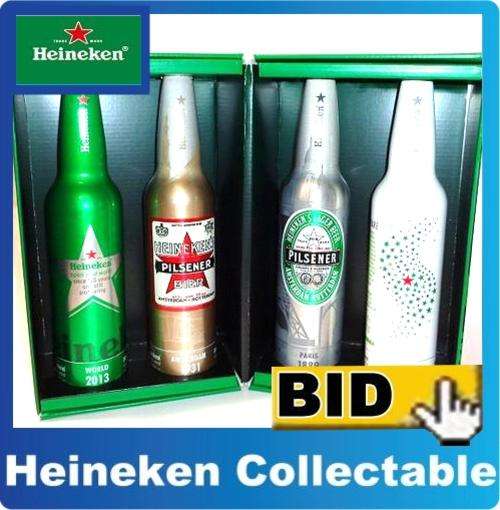 Heineken ALU Bottles / 140th Limited Edition