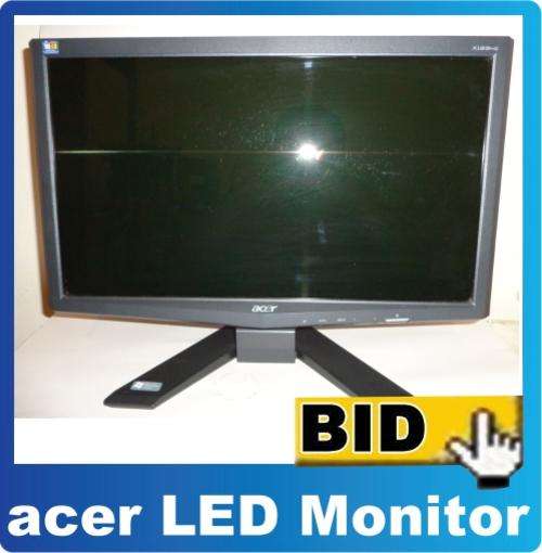Acer Computer 18.5" Wide LED monitor 1366x768-D-Sub ( VGA )Free Shipping