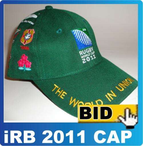RARE Cap- iRB 2011 Rugby world cup- 100% Original & New