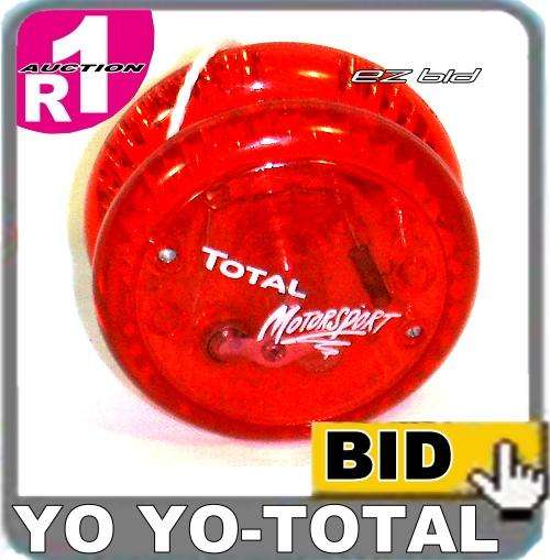 ( Flash YO YO ) TOTAL Motor Sport. R1 Auction RARE !