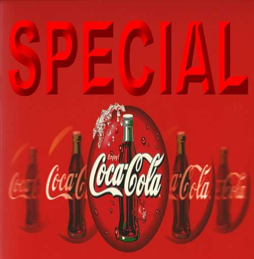 ( SPECIAL ) 1 BID FOR ALL. 5 ITEM / Coca Cola COKE