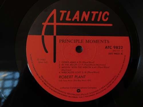 ROBERT PLANT - The Principle of Moments (VINYL)