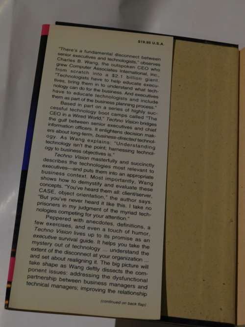 TECHNOVISION - Charles Wang (AUTOGRAPHED) [BOOK]