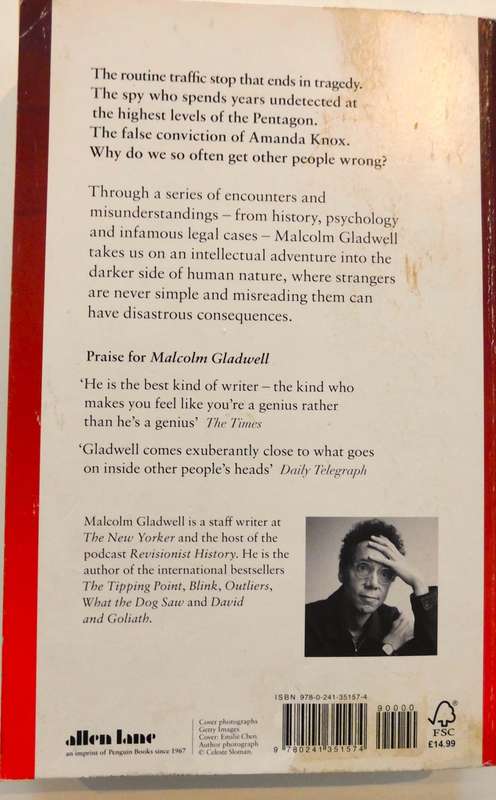 MALCOLM GLADWELL - Talking to Strangers (Paperback)