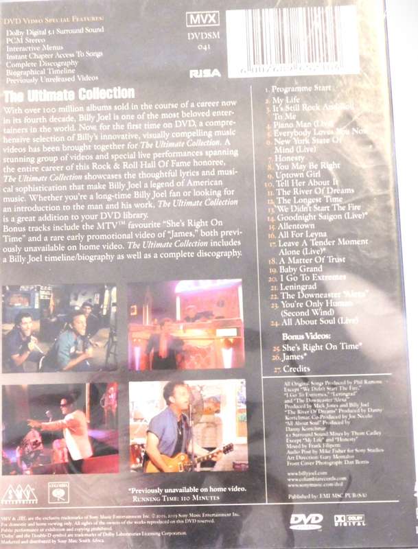 BILLY JOEL - THE COLLECTION (DVD)