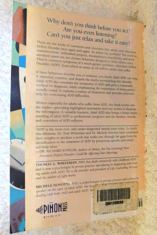 ADULT ADD - Thomas A. Whiteman PhD [BOOK]