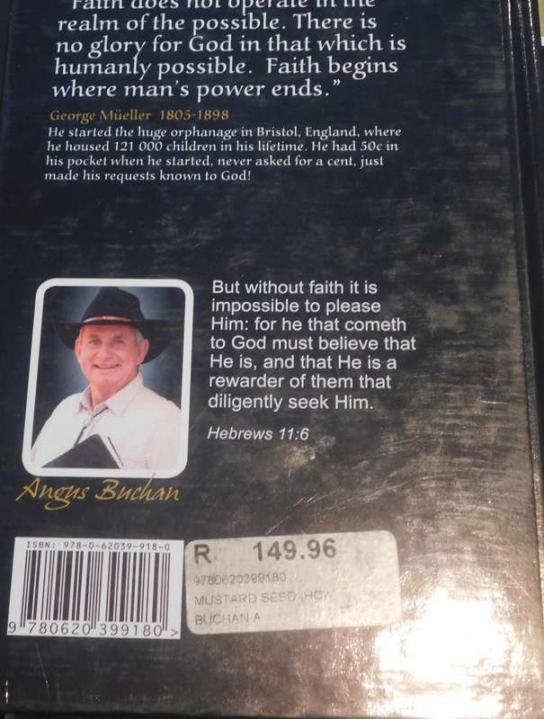 ANGUS BUCHAN - A Mustard Seed ,[Book]