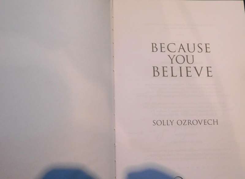 BECAUSE YOU BELIEVE (Daily Devotional) - Solly Ozrovech [Book]