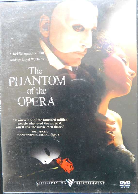 THE PHANTOM OF THE OPERA -  DVD