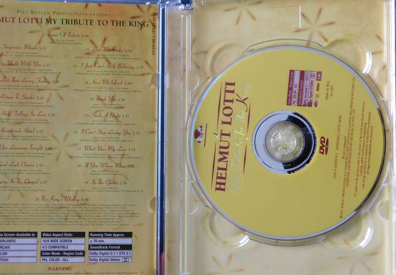 HELMUT LOTTI - My Tribute to The King [DVD]