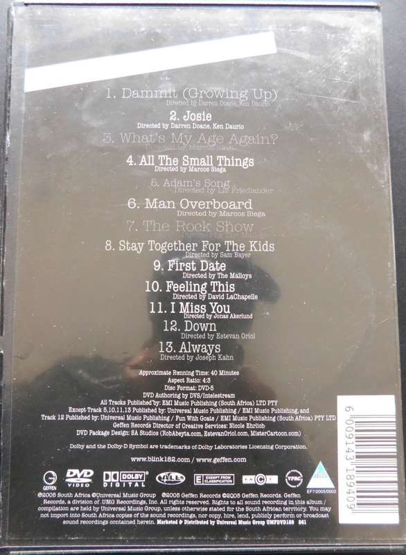BLINK 182  - Greatest Hits -  [DVD]