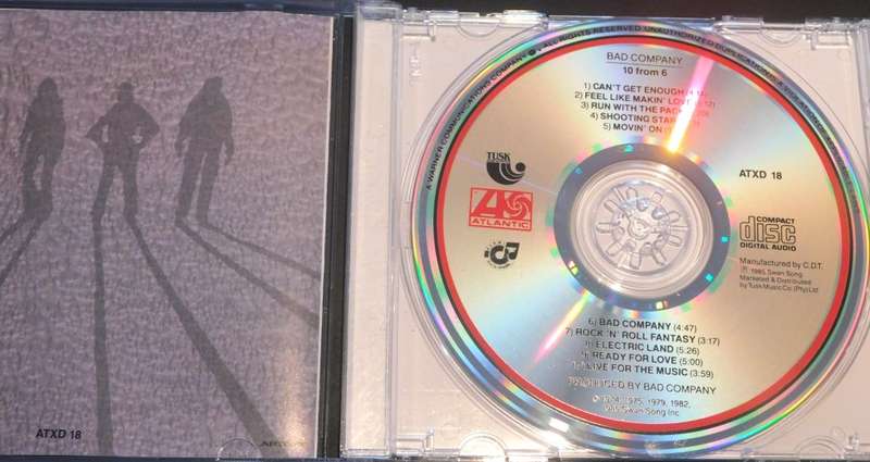 BAD COMPANY - 10 From 6 [CD]