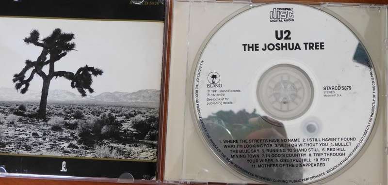 U2- THE JOSHUA TREE [CD]