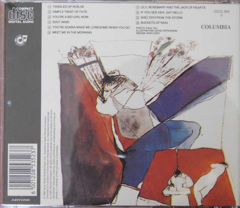 BOB DYLAN - Blood On The Tracks [CD]