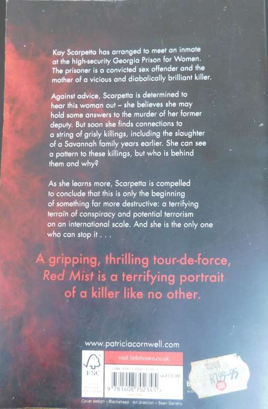 PATRICIA CORNWELL -  Red Mist [BOOK]