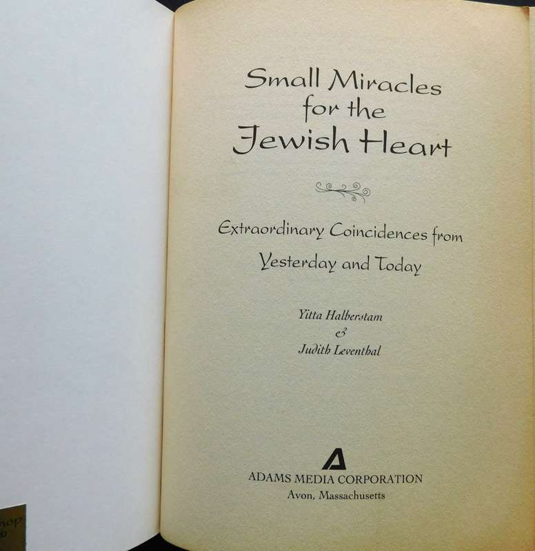 SMALL MIRACLES IF THE HEART  [Book]