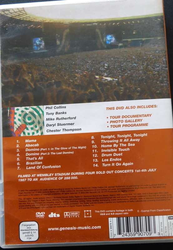 GENESIIS - Live at Wembley 1986 [DVD]