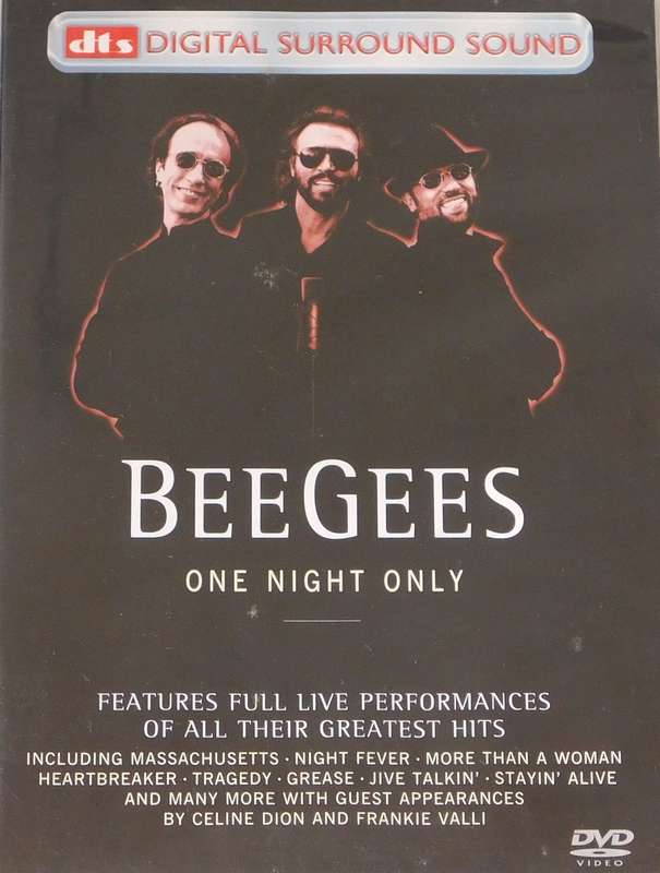 BEE GEES - One Night Only (some of their greatest hits live) [DVD]
