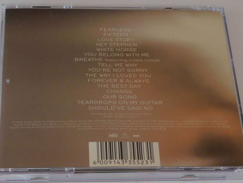 TAYLOR SWIFT - Fearless Platinium Edition (CD)