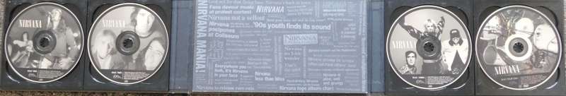 NIRVANA -  RARE BOXED SET - With the Lights Out - [3 CD + 1 DVD]