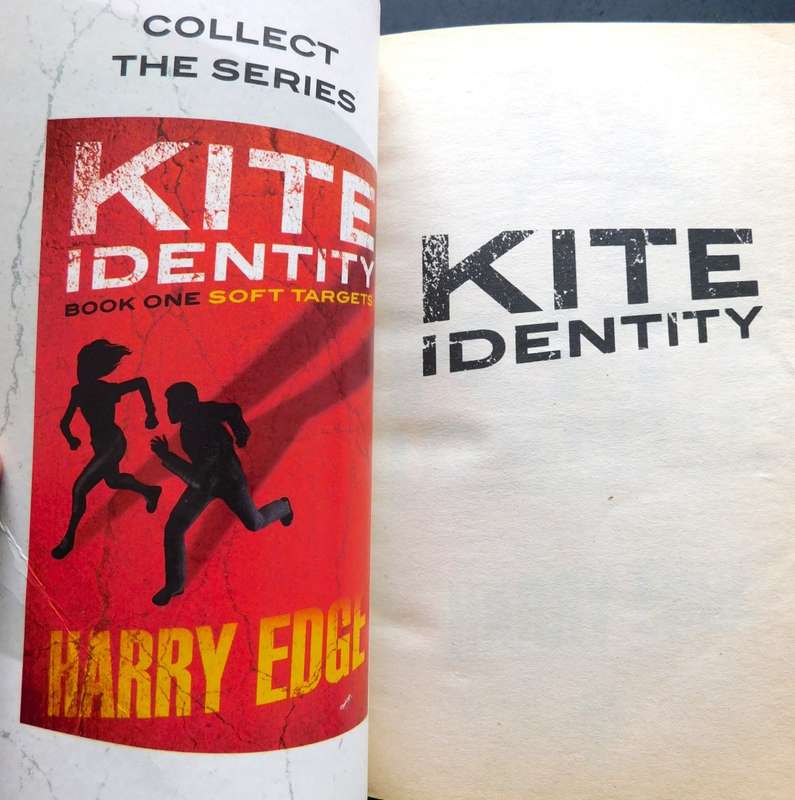 HARRY EDGE - Kite Identity BK 1  {BOOK]