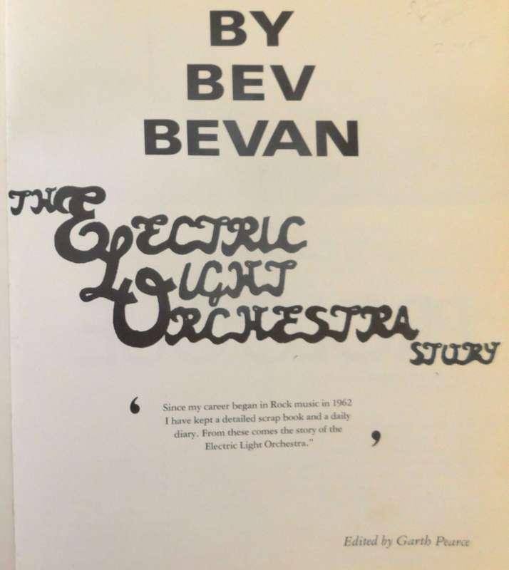 ELECTRIC LIGHT ORCHESTRA - The ELO Story [A4 Book]