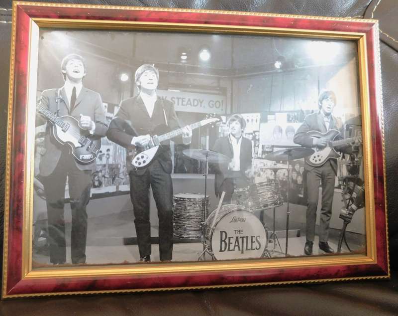 FRAMED BEATLES - REPLICA POSTER