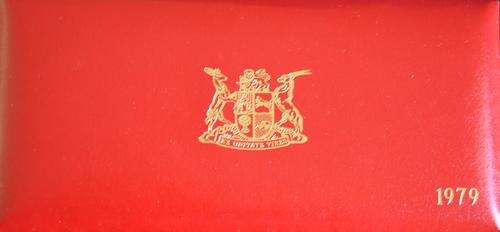 1979 LONG PROOF SET R1 AND R2 GOLD COINS ONLY.....12 GRAMS OF 22 CT GOLD IN MINTSTATE CONDITION