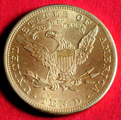 1894 $10 GOLD LIBERTY HEAD UNC CONDITION NO RESERVE