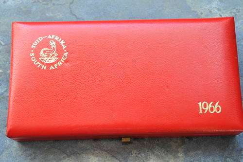 1965 Gold and 1966 denomination Long Proof set with box beautifull hidden gem