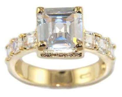 **** 6.40CTW BOLD PRINCESS CUT DRESS RING **** Plus Free Bonus Gift ****