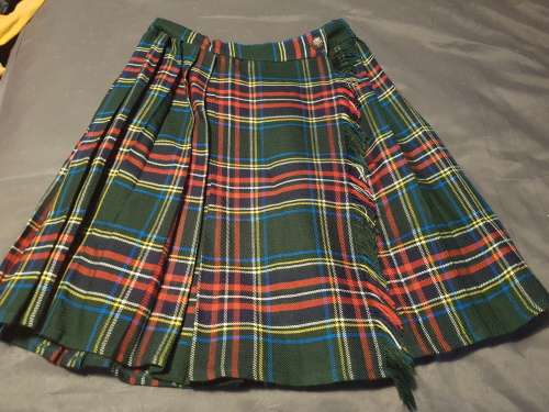 Vintage Kilt style skirt