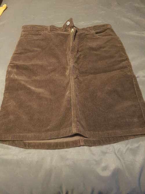 LEVY SKIRT CHOCOLATE COLOUR