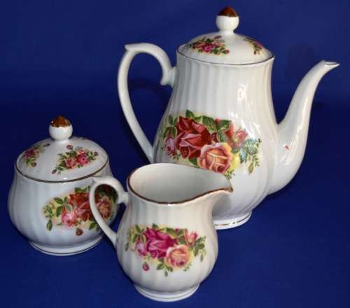 Regent China - English Rose Pattern Tea Set