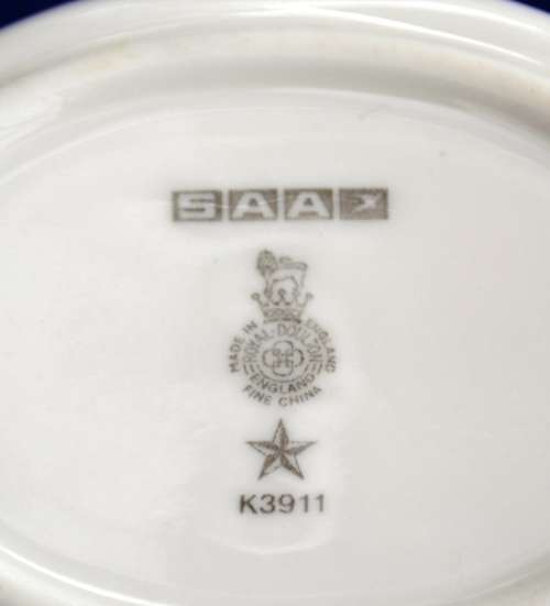 Royal Doulton South African Airways Small Butter Dish
