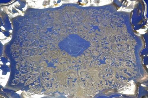 Louis Plate Tea/Coffee Set on Tray - Five Pieces