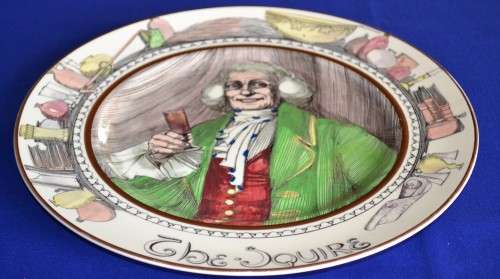 Royal Doulton Rack Plate "The Squire" D6284