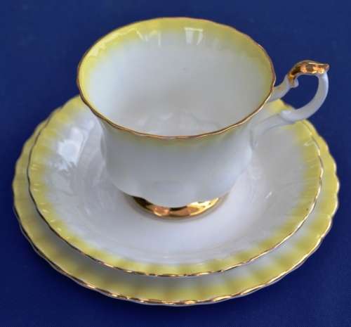 Royal Albert Rainbow Series Trio - Yellow