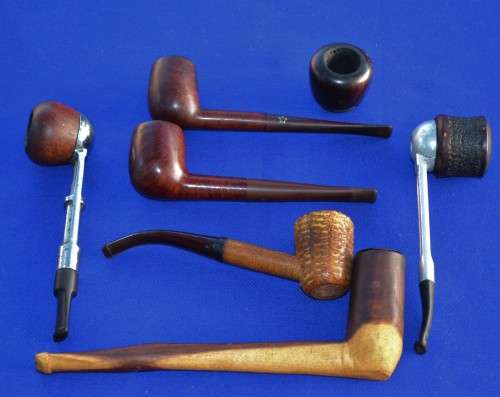 Collection Of Old Pipes set of Six