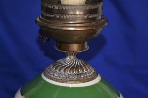Victorian Style Banquet Lamp - Electric in Working order