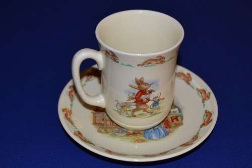 Royal Doulton Bunnykins Mug and Saucer