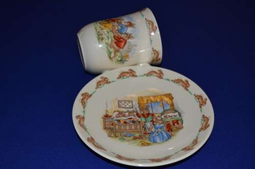 Royal Doulton Bunnykins Mug and Saucer