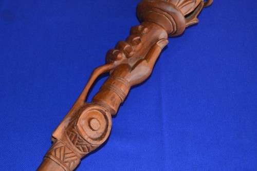 Carved  Shona Nyami-Nyami  Stick