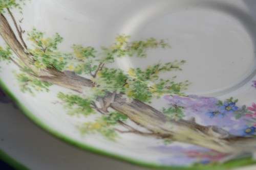 Royal Albert "Greenwood Tree" Trio c1930