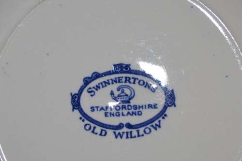 "Old Willow" Items - Seven Pieces