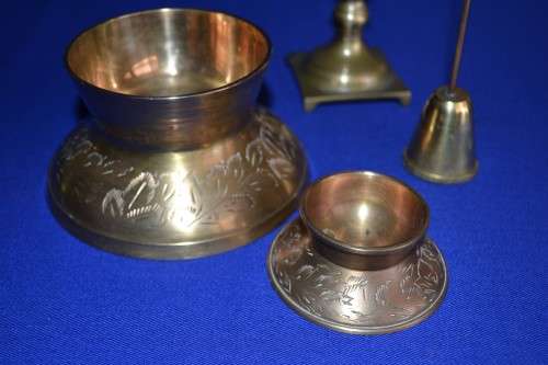 Brass Ornamental Items - Four pieces