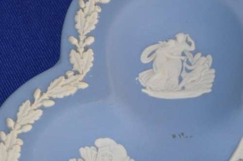 Wedgwood Jasperware  Pin Dishes - Spade, Club and diamond
