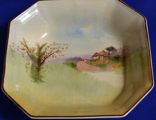 XMAS REDUCTION - Vintage Royal Doulton Octagonal Dish
