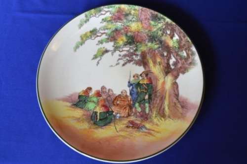 REDUCED Royal Doulton LARGE Wall Charger - "Under The Greenwood Tree"